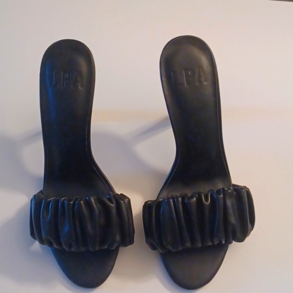 LPA  Augustine heels. Size 5.5 Black NWOT, make offer!